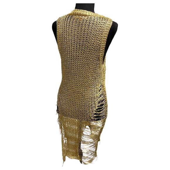 Thirty 6 Point 5 Las Angeles Gold Dress - Picture 2 of 9